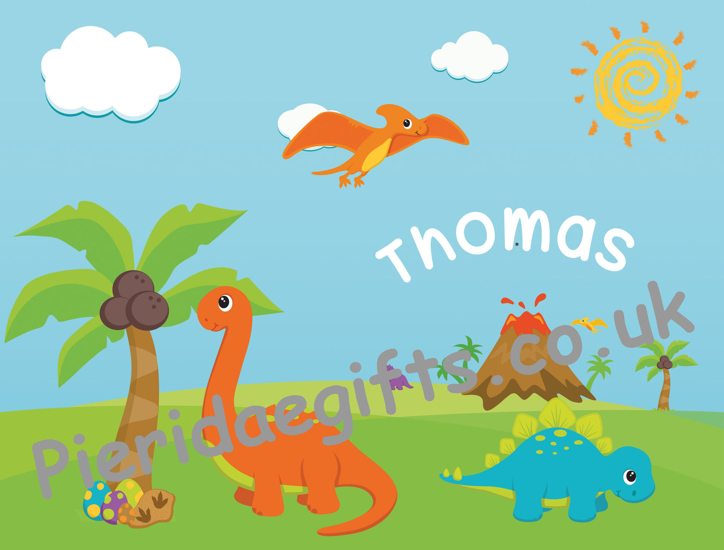 Personalised Children's Placemat Sets (Other designs available)