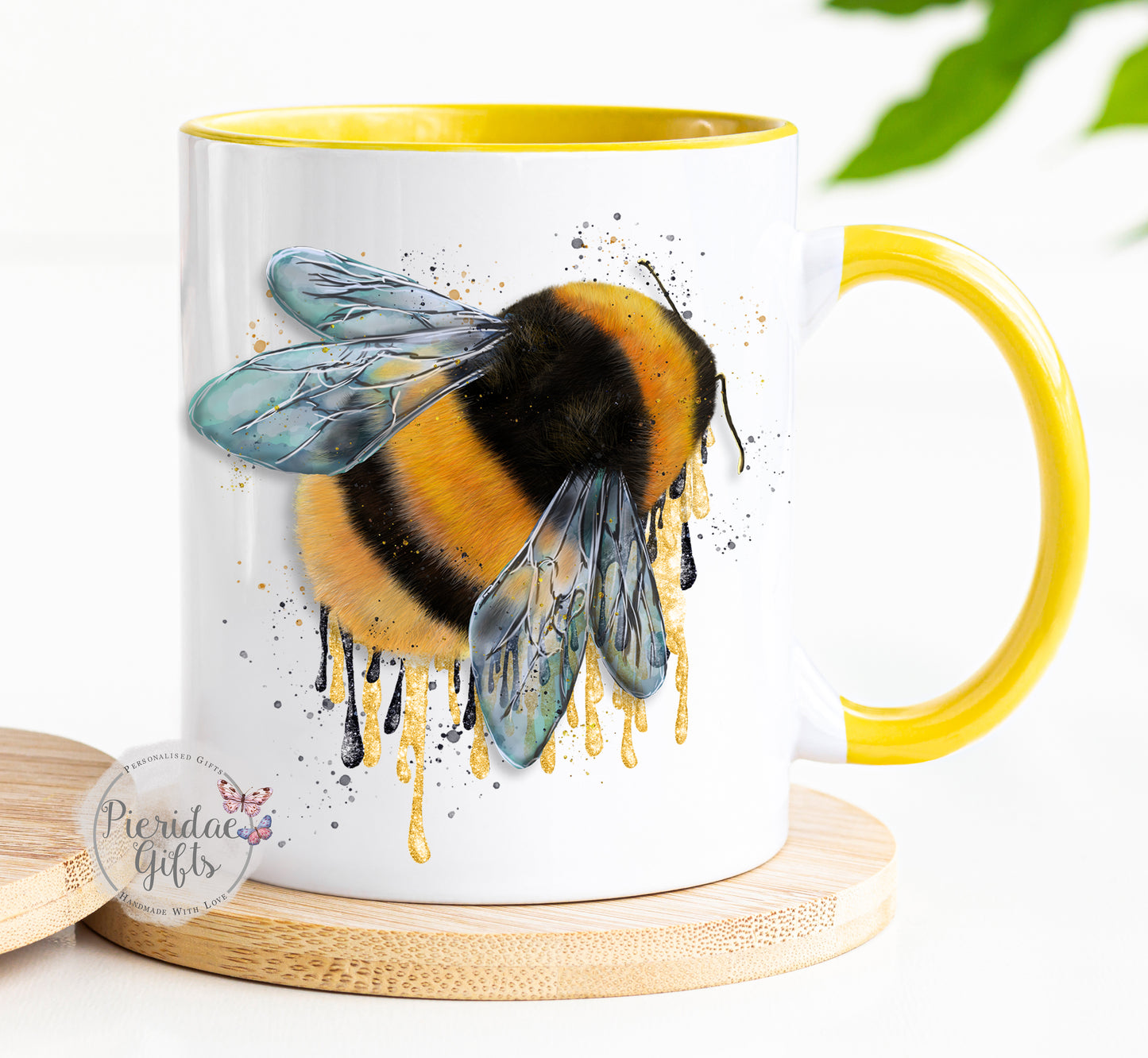 Dripping Honey Bee Mug