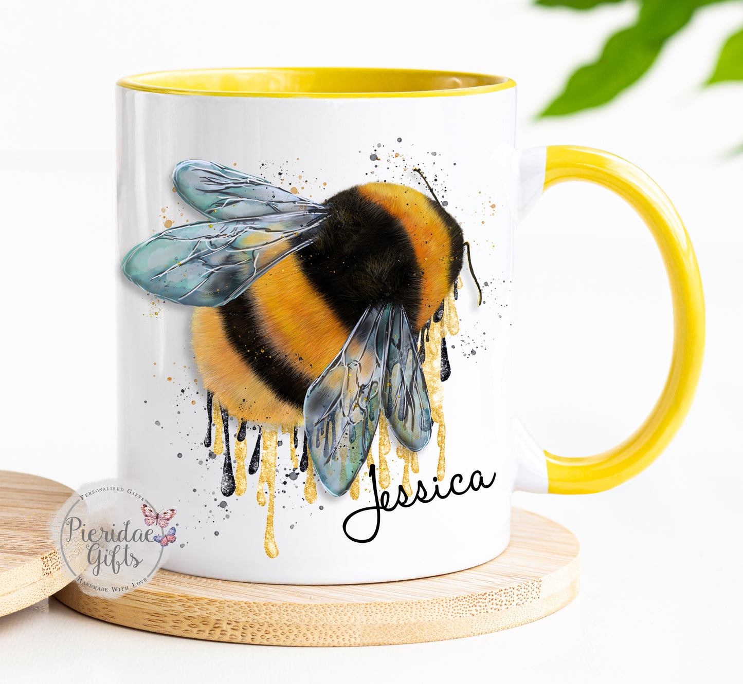 Dripping Honey Bee Mug