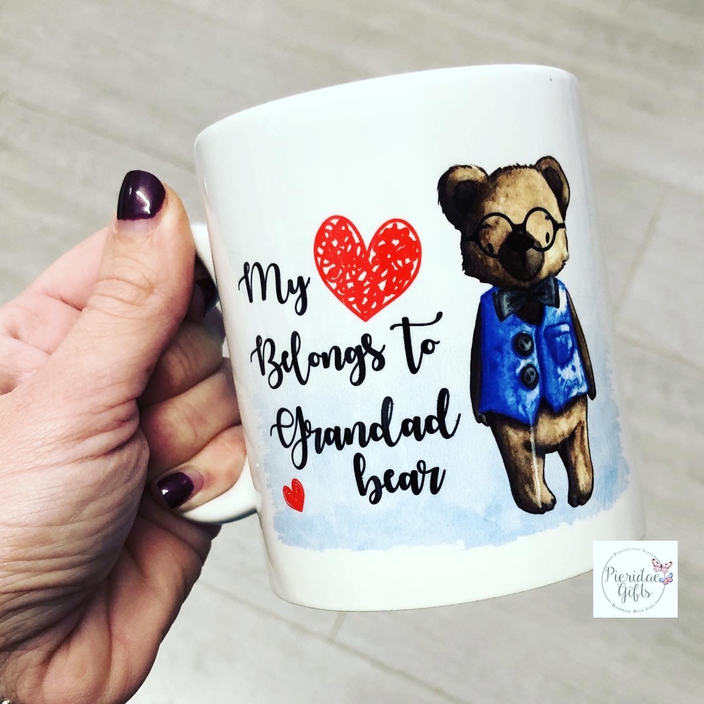 My Heart belongs too... Bear Mug