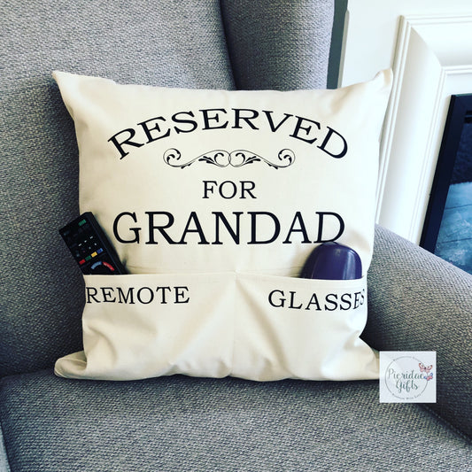 Double Pocket Cushion (other female titles available)