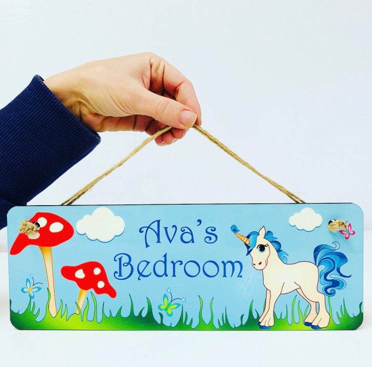 Personalised Children's Bedroom Plaque (other designs available)