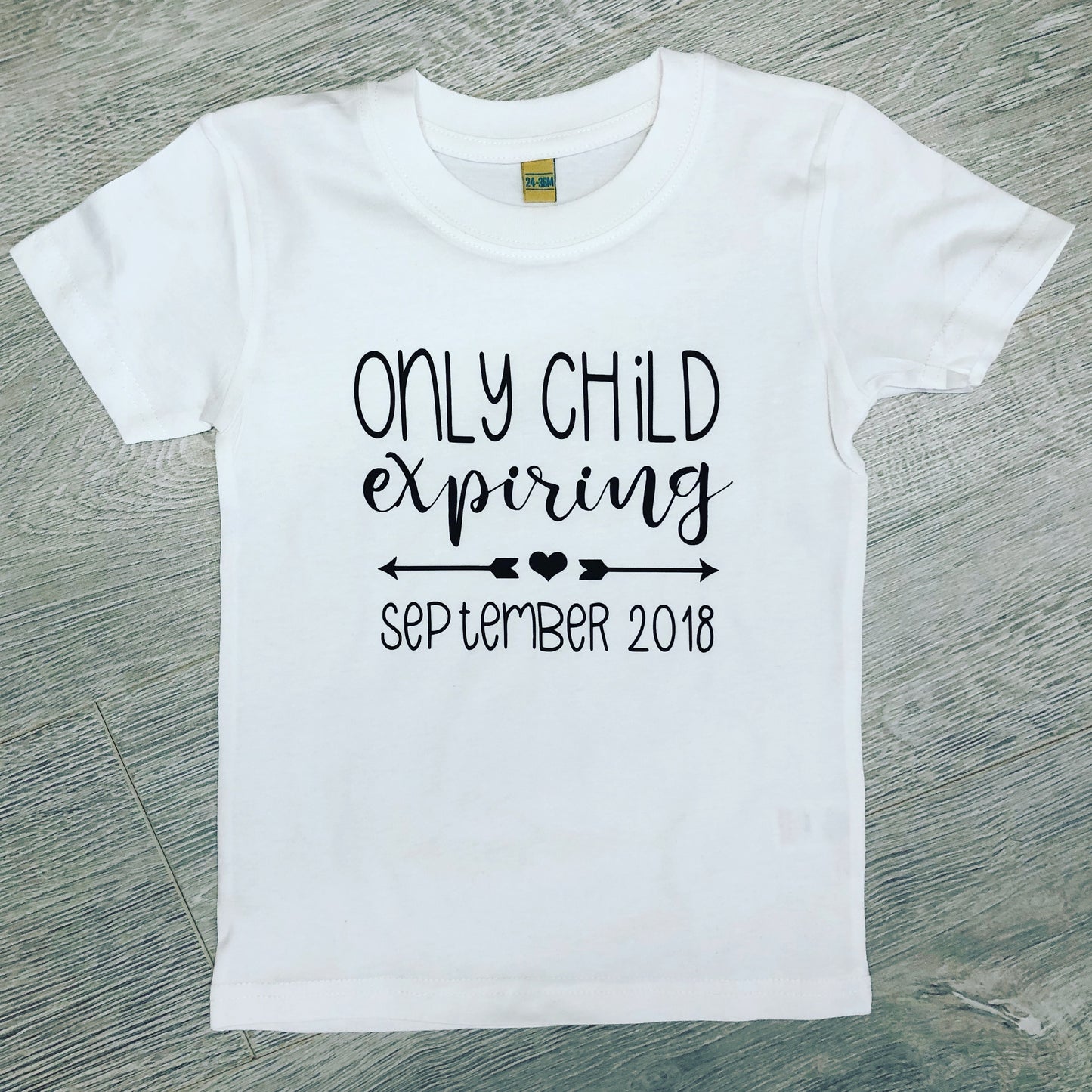 Only Child Expiring Tshirt