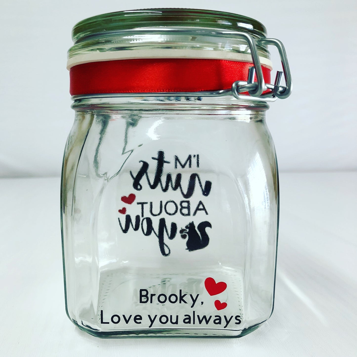 I'm nuts about you Jar