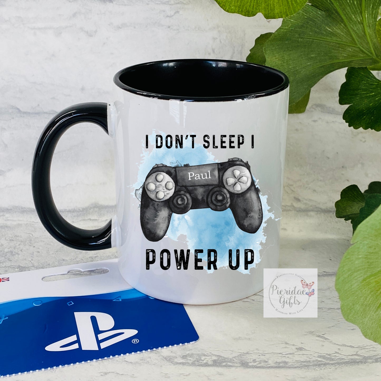 Personalised Gamer Mug, Xbox or Playstation