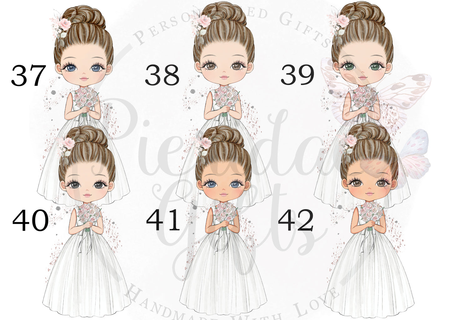 Personalised Flower Girl A5 Note Book