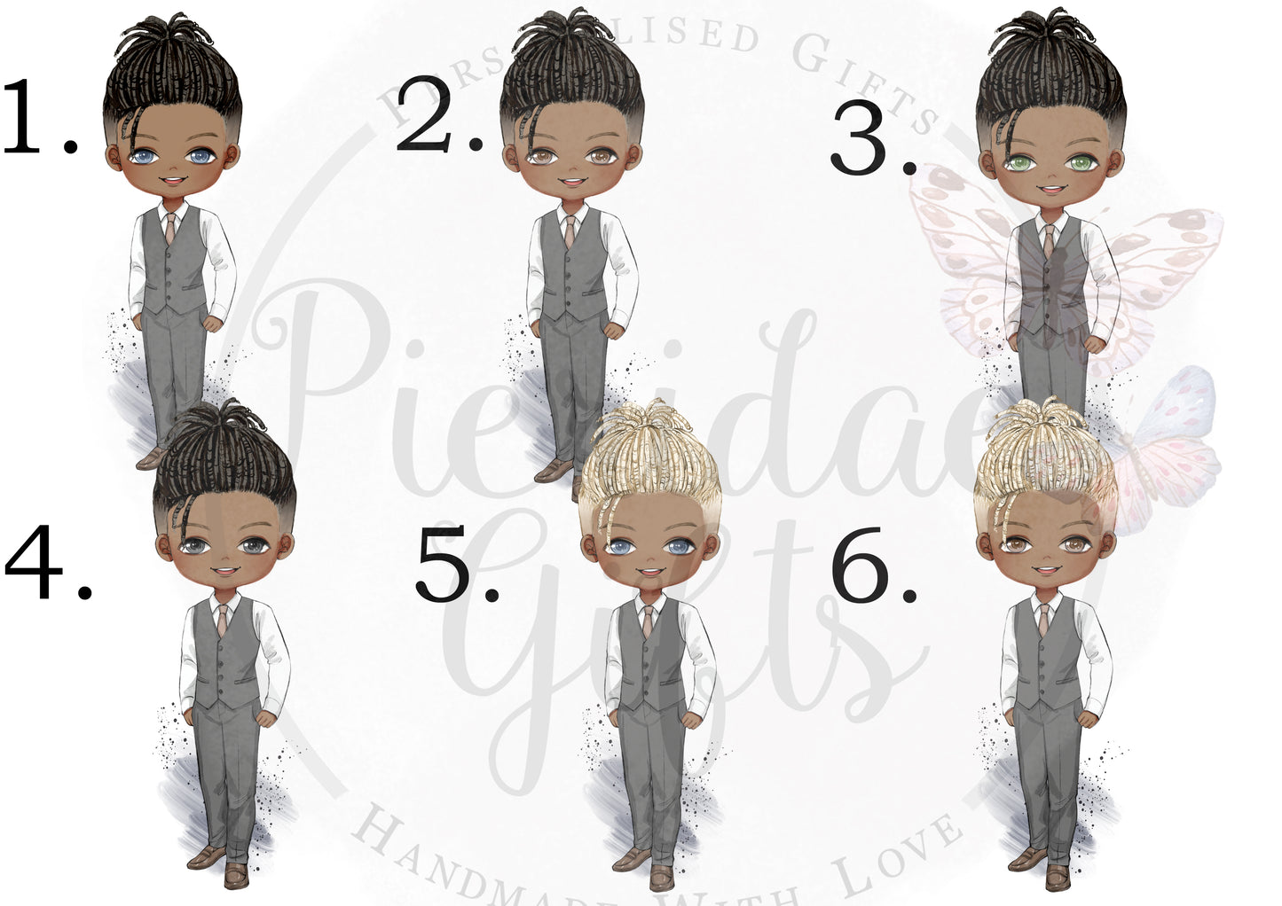 Personalised Page Boy Bookmark