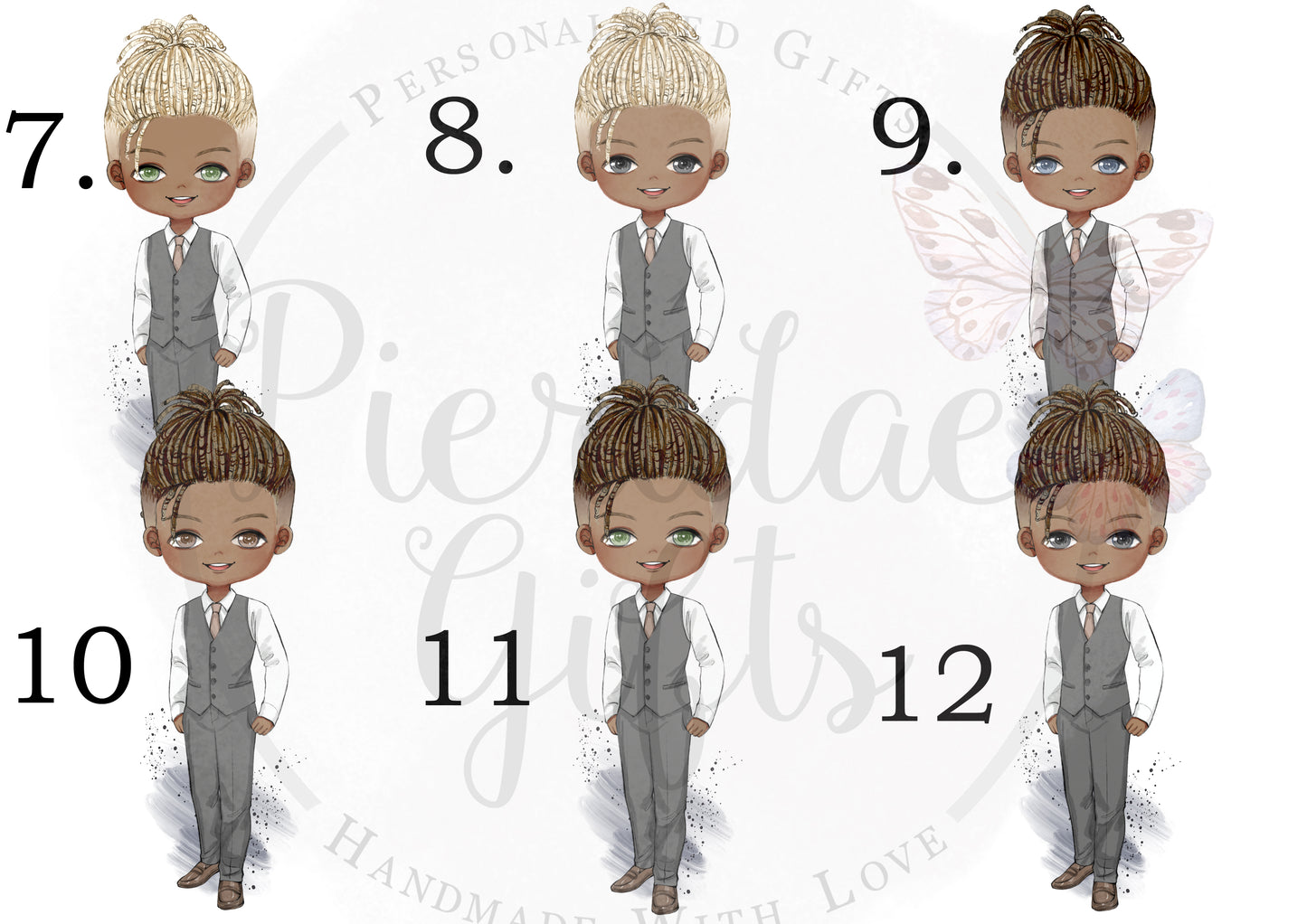Personalised Page Boy A5 Note Book