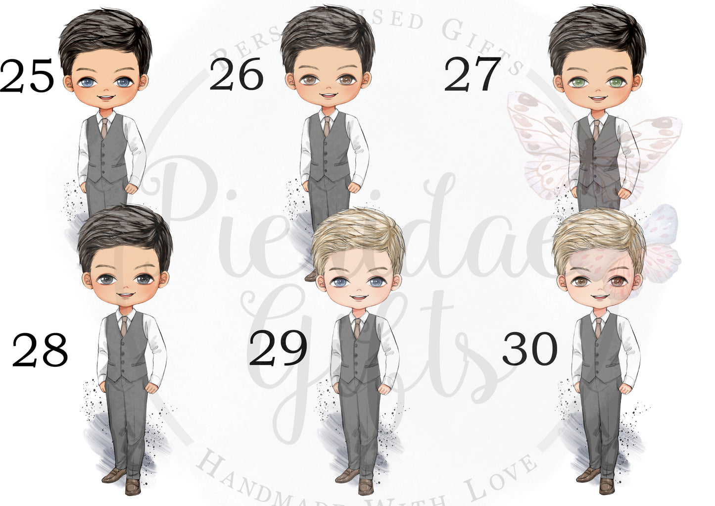 Personalised Page Boy Bookmark
