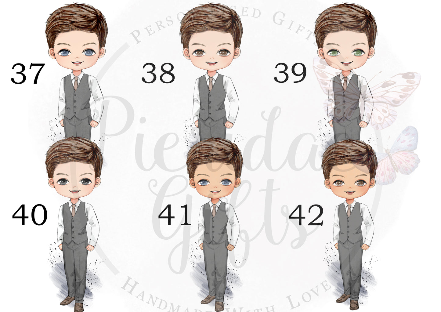 Personalised Page Boy Bookmark