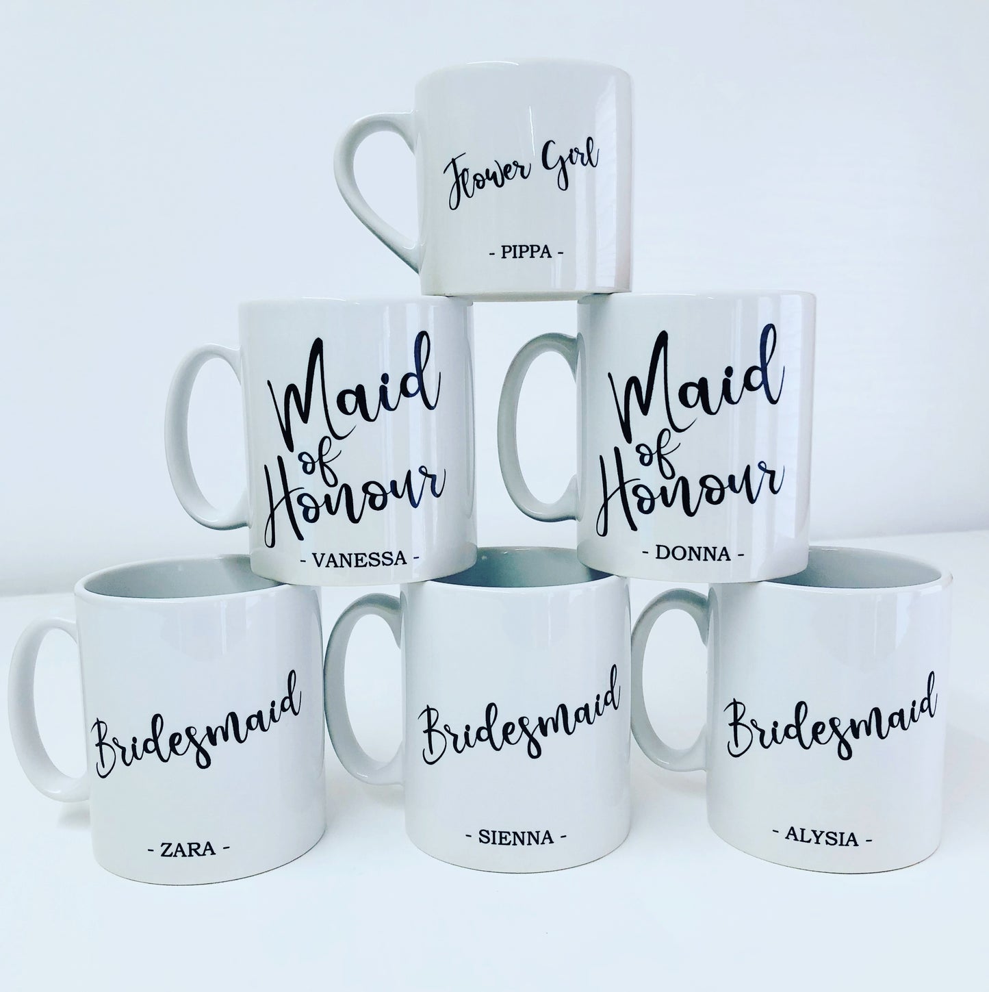 Personalised Bridal Mugs