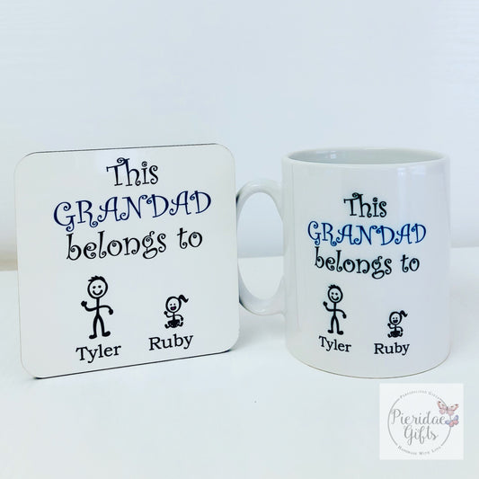 This (title) belongs to - Mug  and Coaster Set
