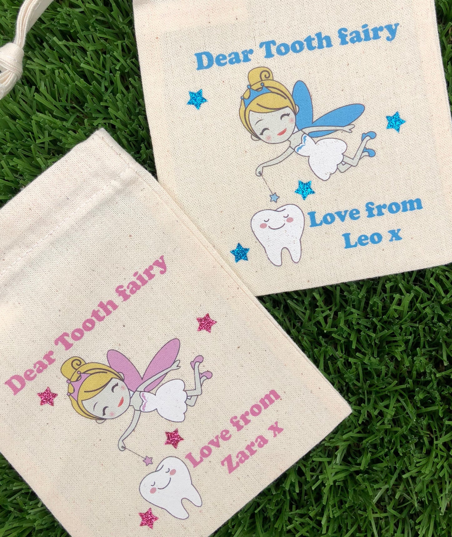 Personalised Tooth Fairy Pouch