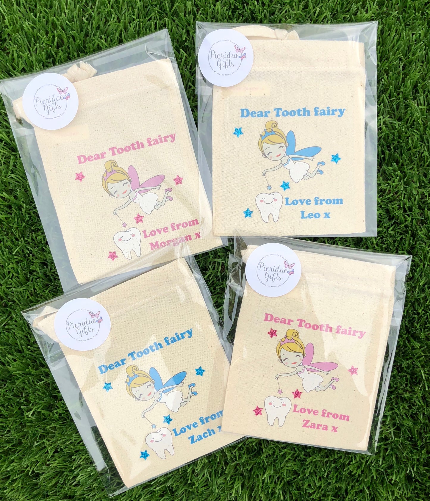 Personalised Tooth Fairy Pouch