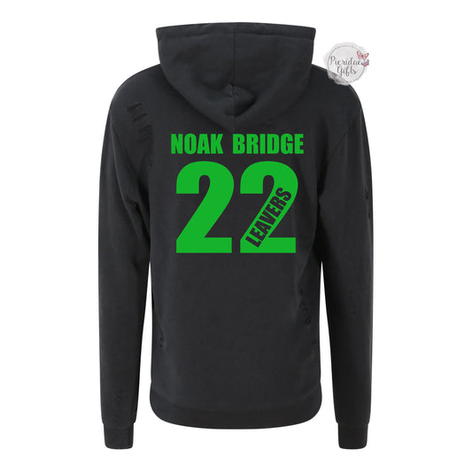 NOAK BRIDGE PRIMARY SCHOOL - Personalised Zip Up Levers Hoodie