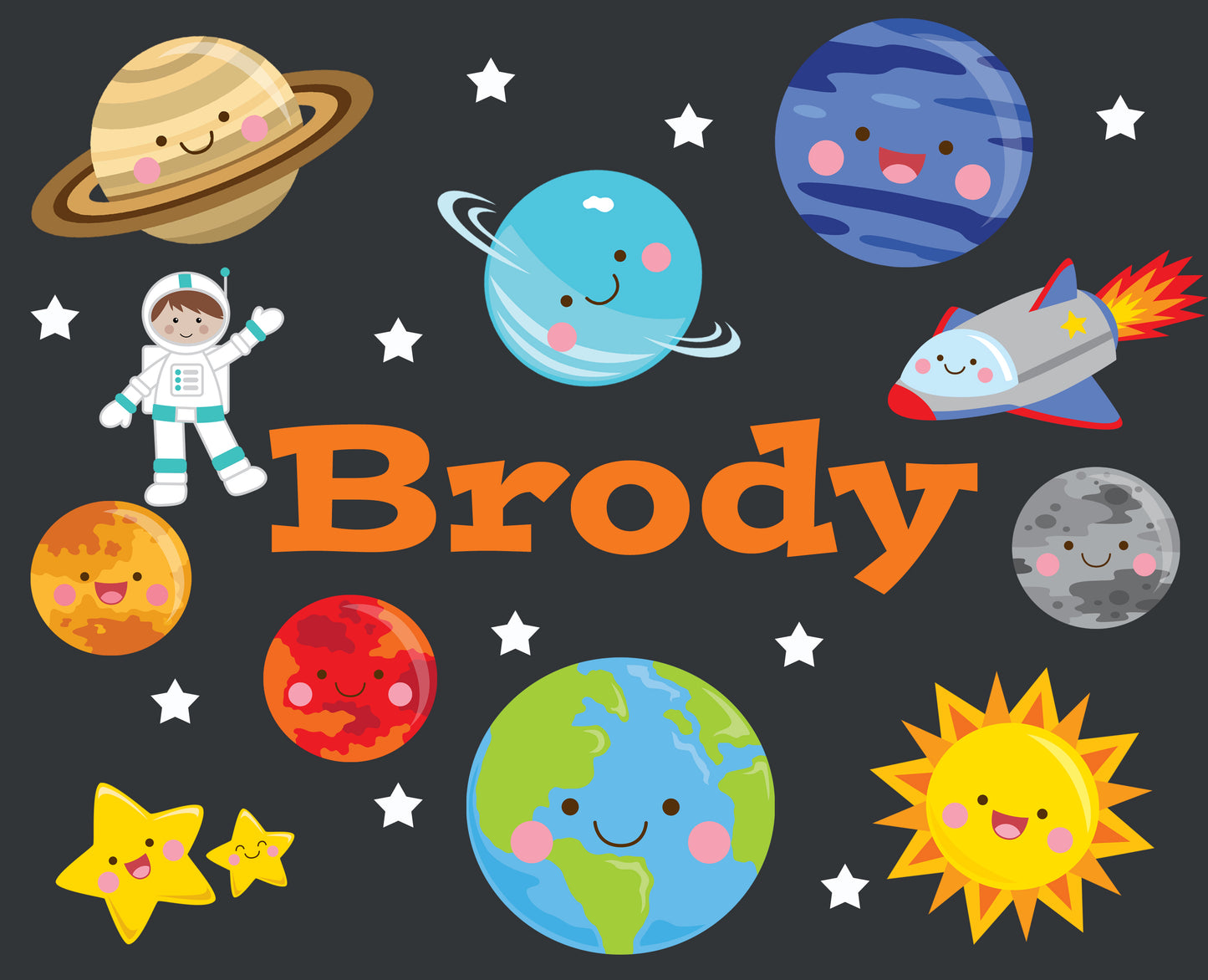 Personalised Children's Placemat Sets (Other designs available)