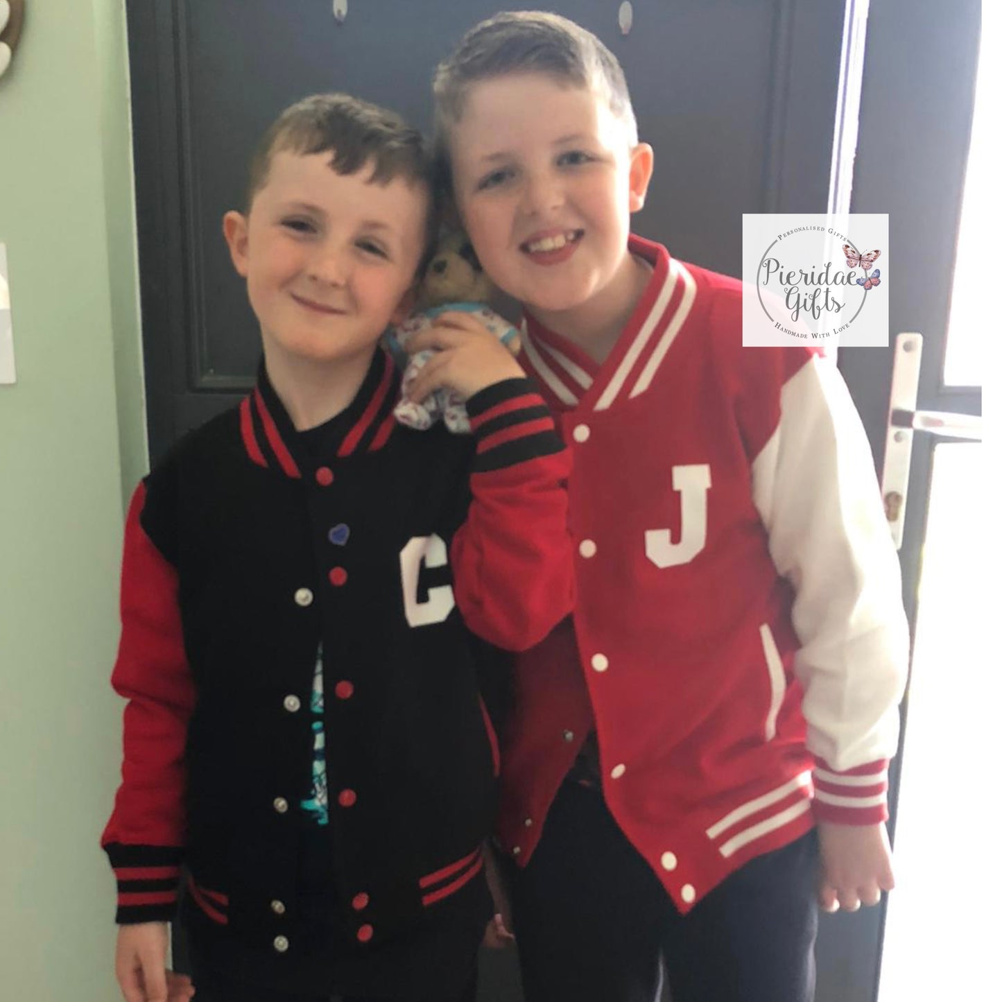 Personalised Kids Varsity Jacket
