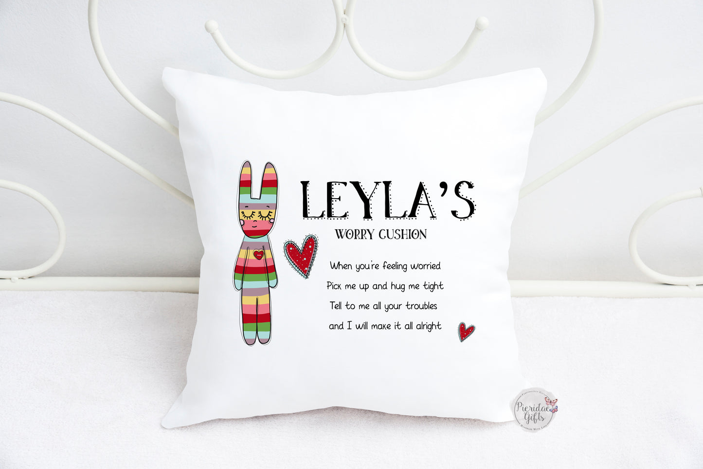 Personalised Worry Cushion