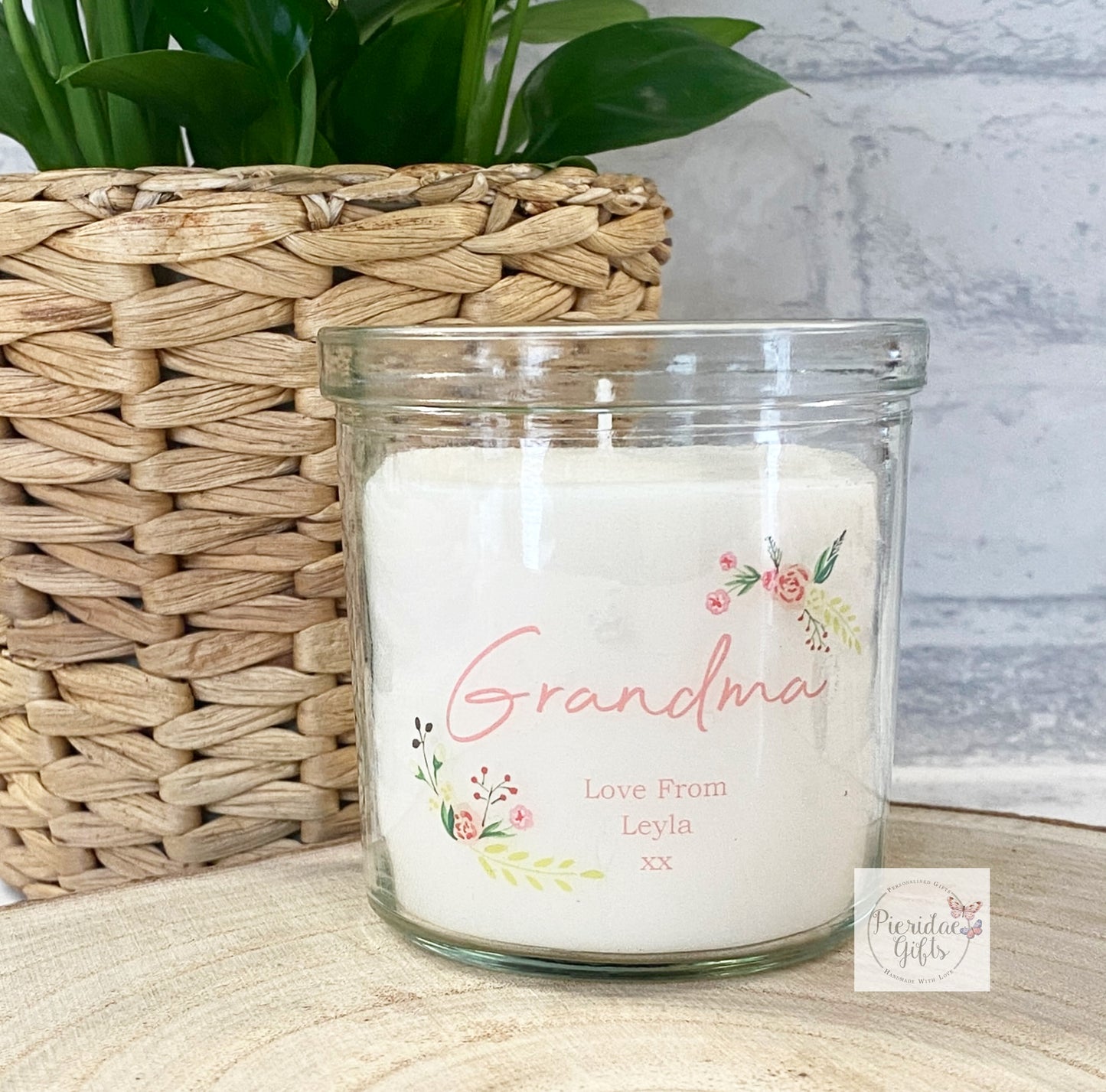 Personalised Keepsake Candle Jar