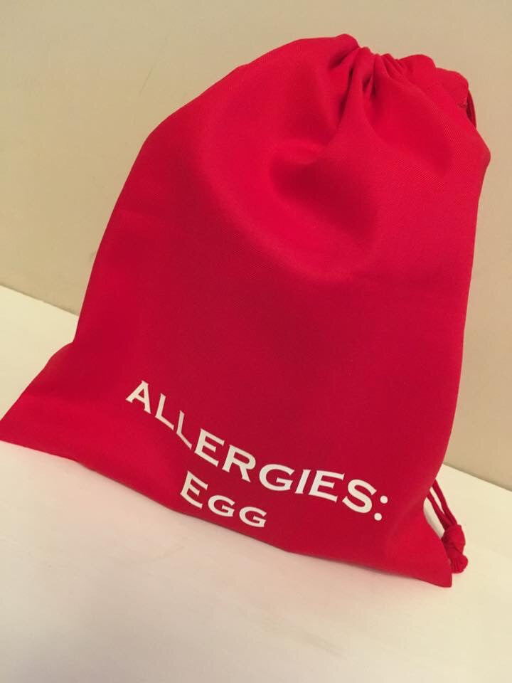 Personalised Allergy Bag