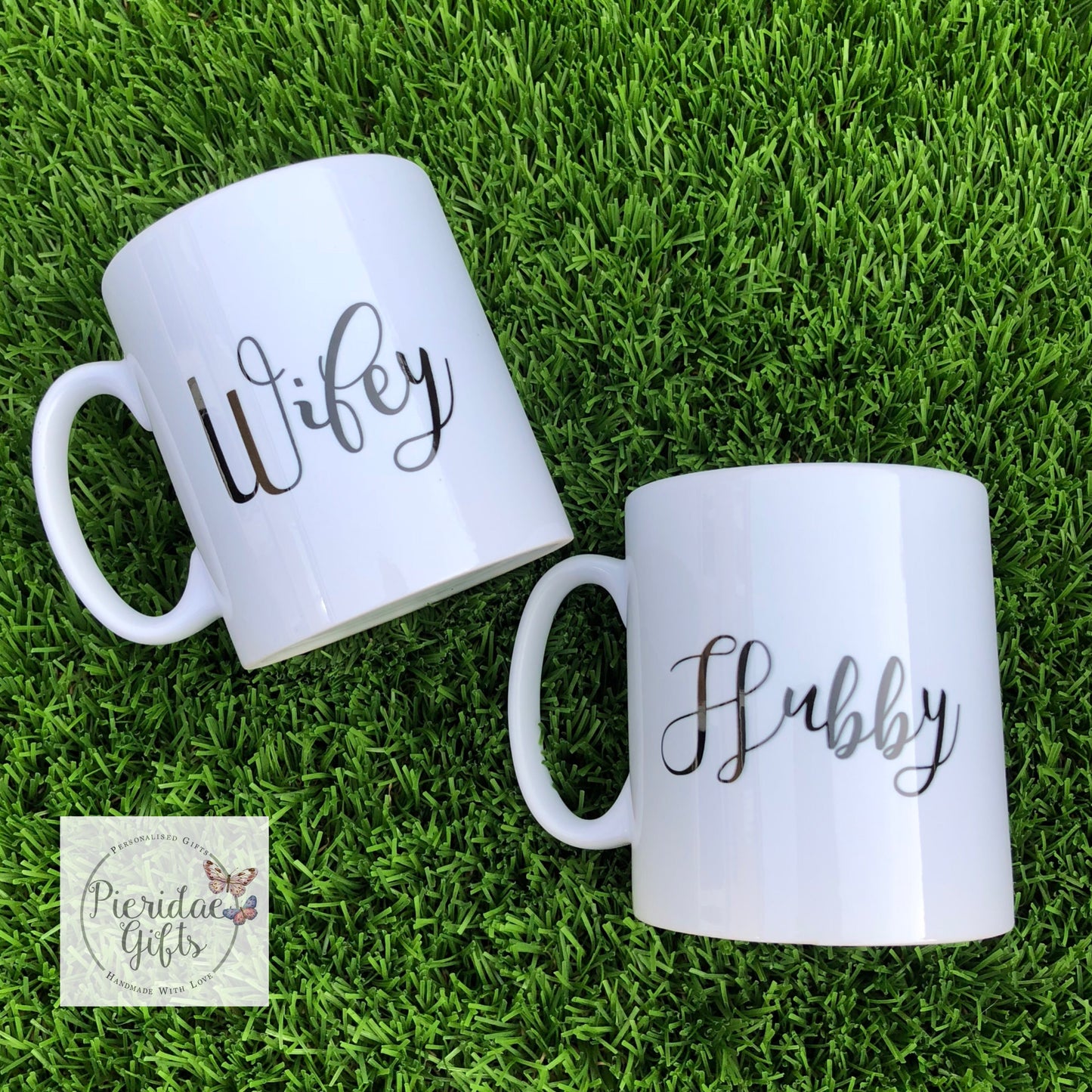 Wifey and Hubby Mug Set