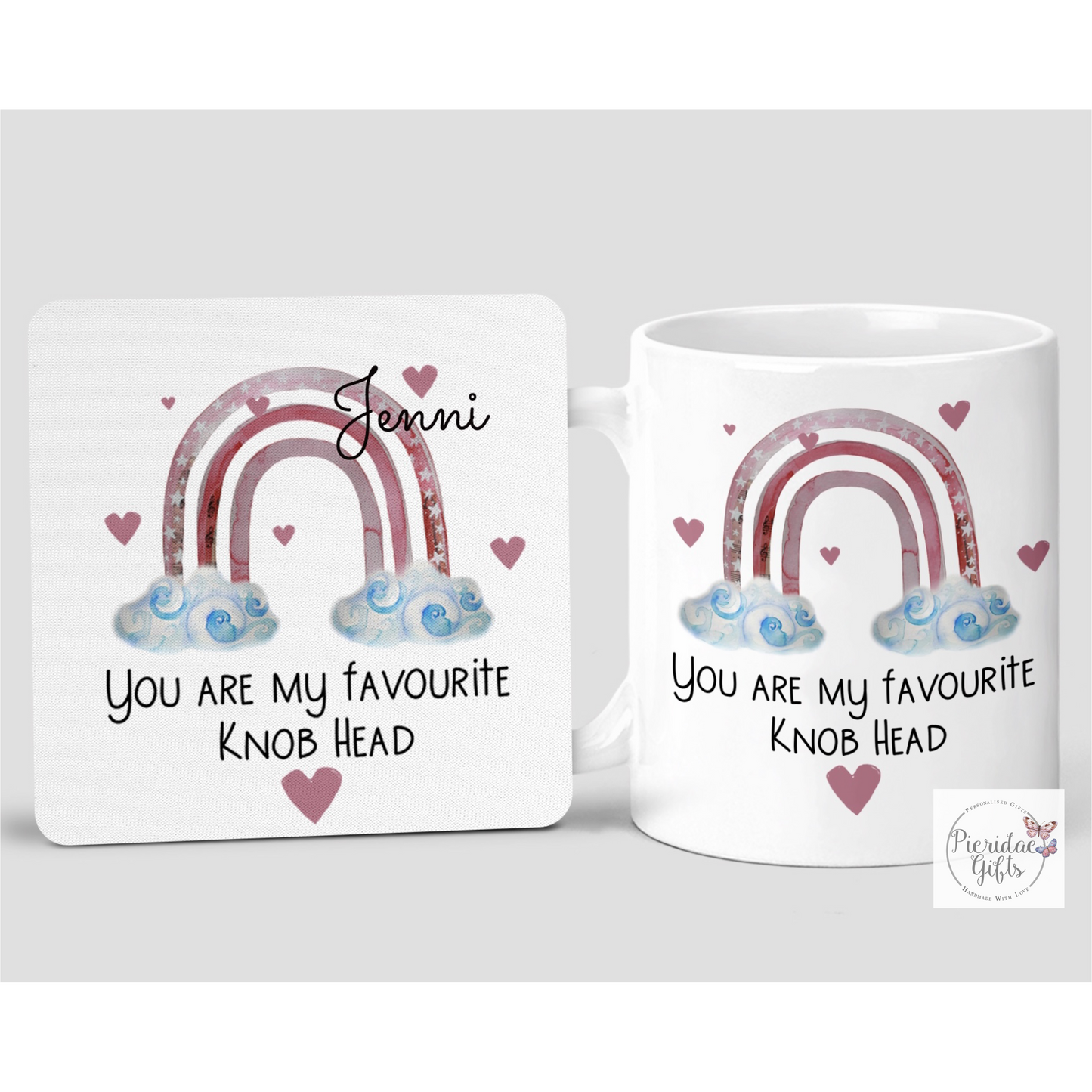 You’re my favourite knob head Mug and Coaster Set