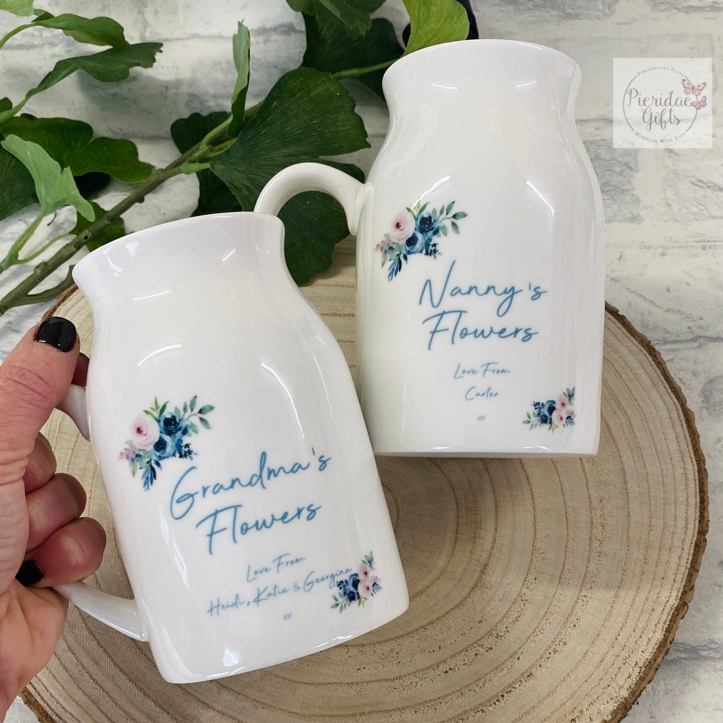 Personalised Milk Jug Vase