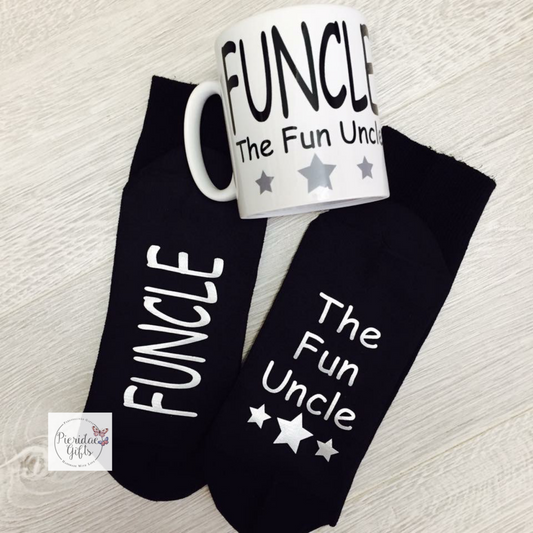 Funcle The fun Uncle Mug and Socks Set