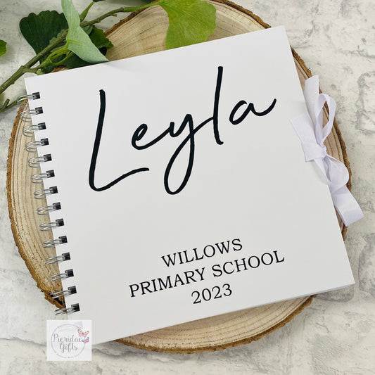 Personalised Primary School Leavers Signing Book 2024