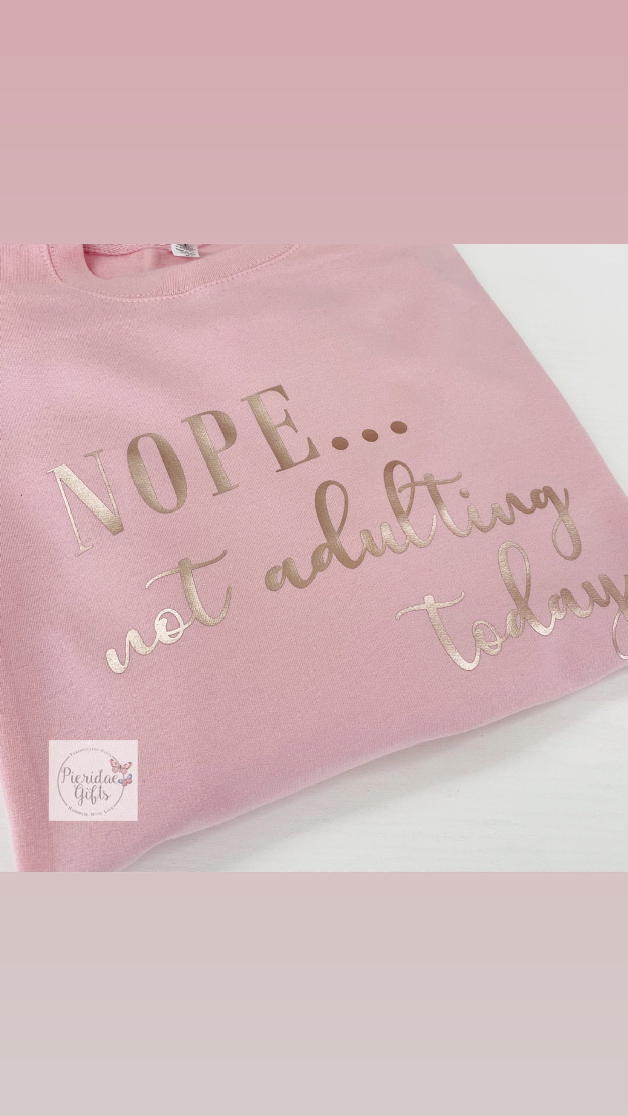 Nope not adulting today Jumper