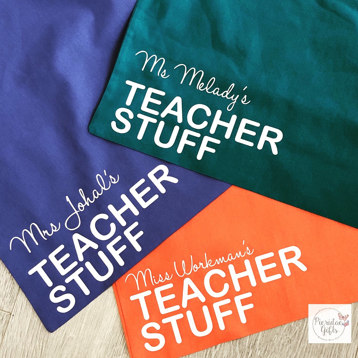 Personalised Teacher Stuff Tote Bag