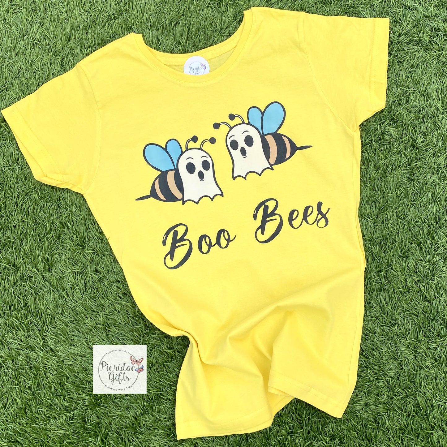 Boo Bee Halloween Fall Tee