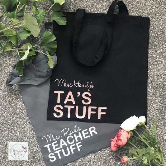 Personalised TA’s Stuff Tote Bag