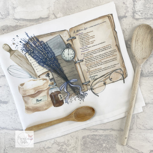 Mother’s Recipe Tea Towel