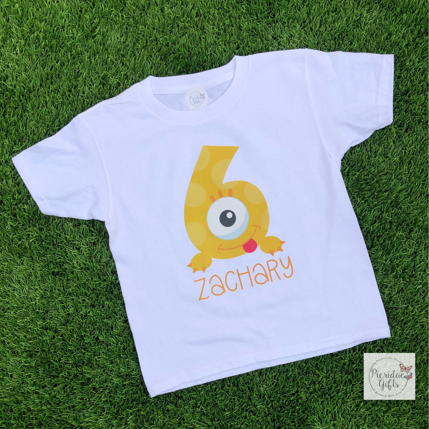 Monster Birthday T shirt (other designs and age available)