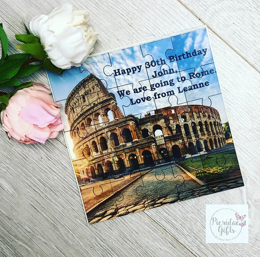 Personalised Surprise Message Puzzle