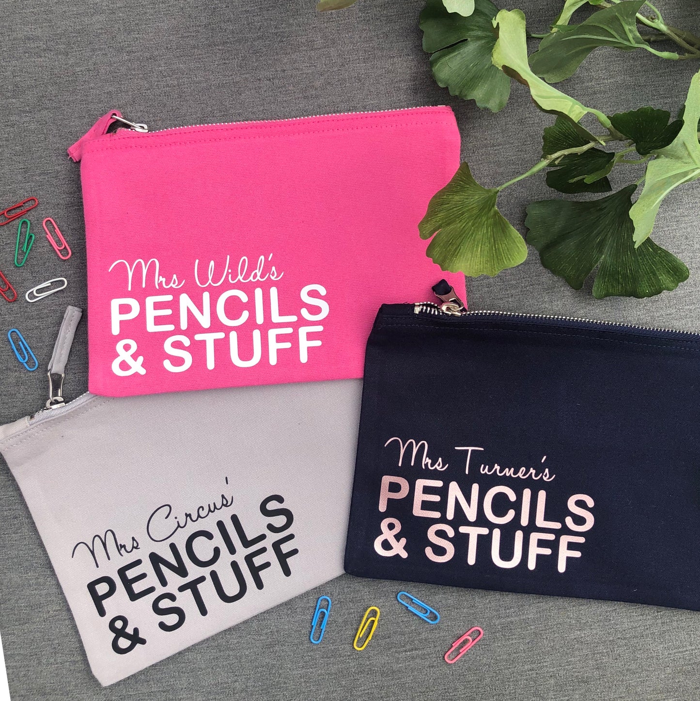 Personalised Pencils and Stuff Pencil Case