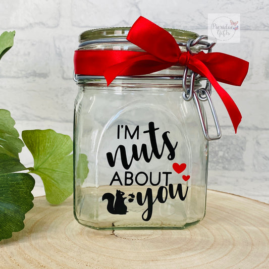 I'm nuts about you Jar