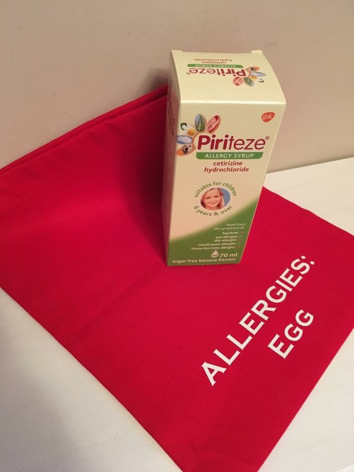 Personalised Allergy Bag