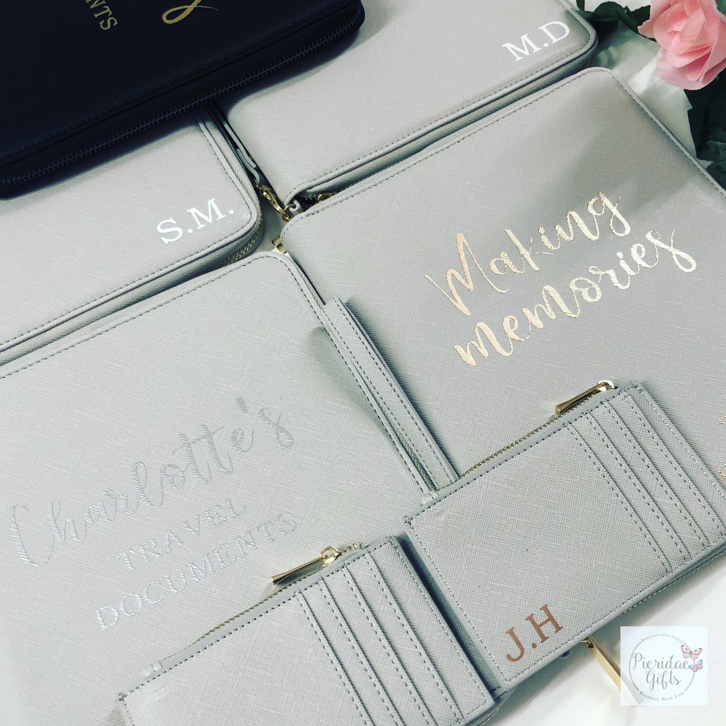 Personalised Boutique Travel Document Holder