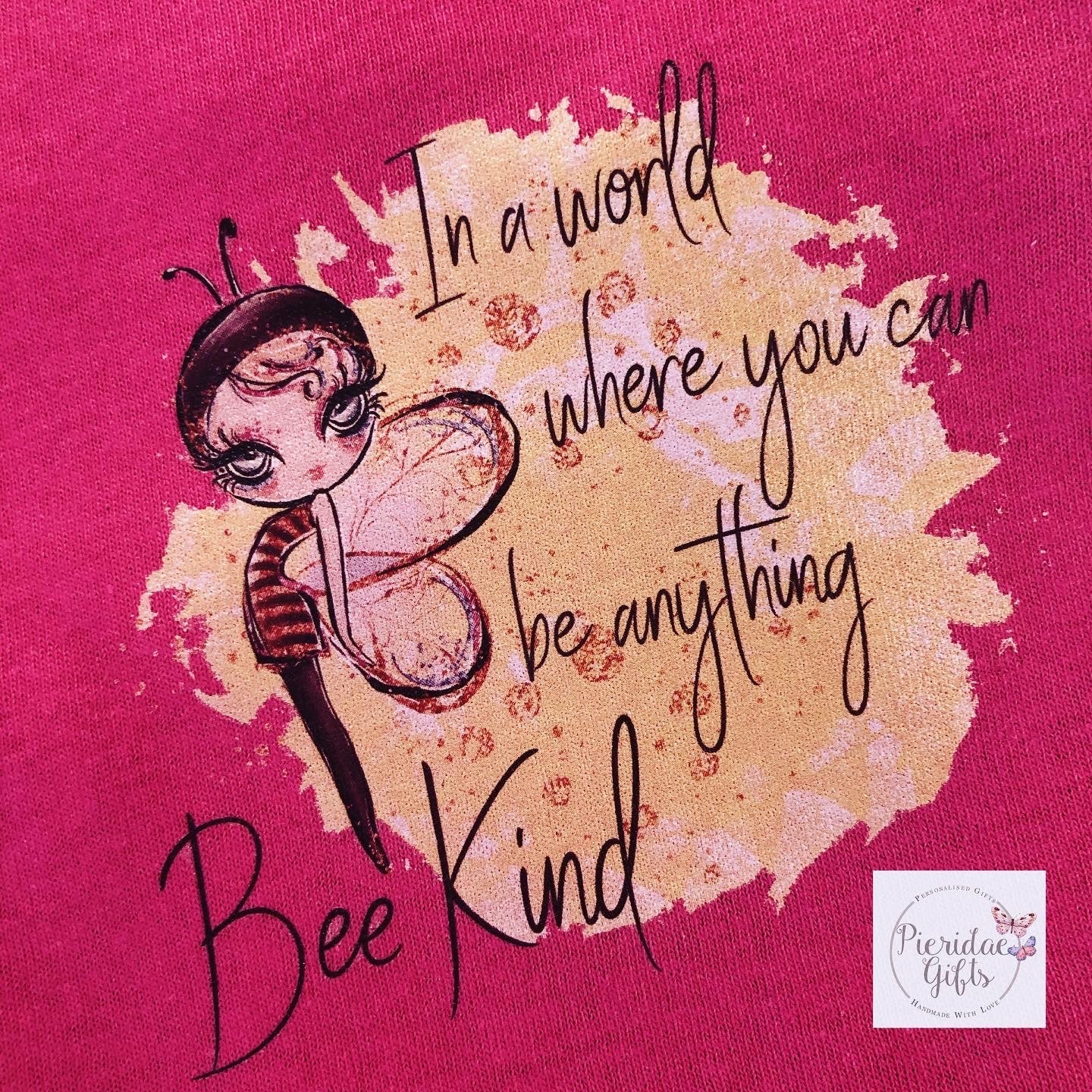In a world where you can be anything, BEE KIND Child Tee