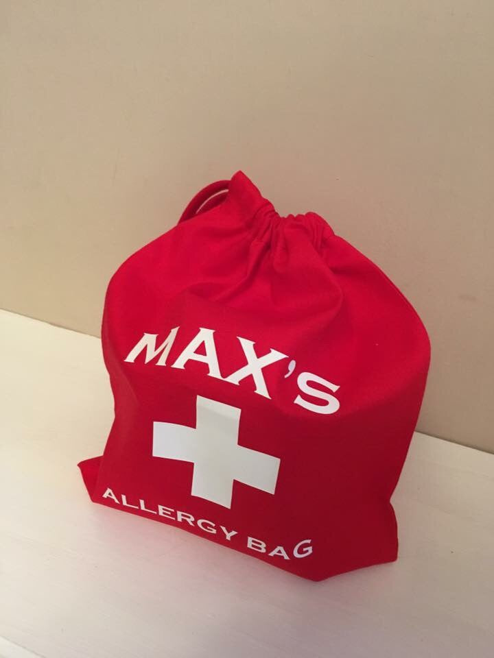 Personalised Allergy Bag