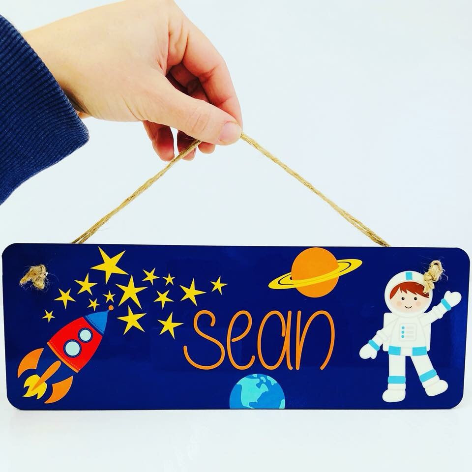 Personalised Children's Bedroom Plaque (other designs available)