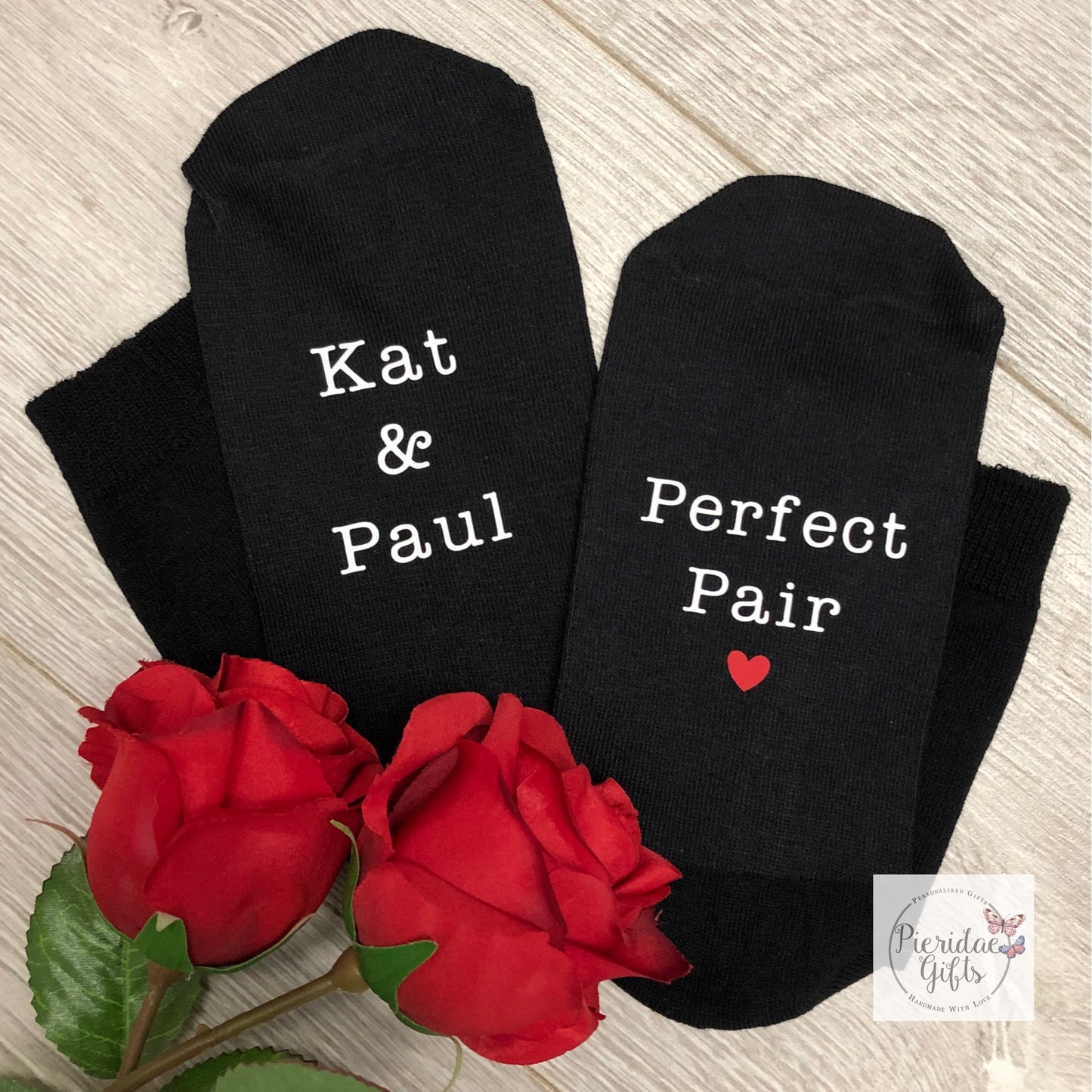Personalised Perfect Pair Valentine’s Socks