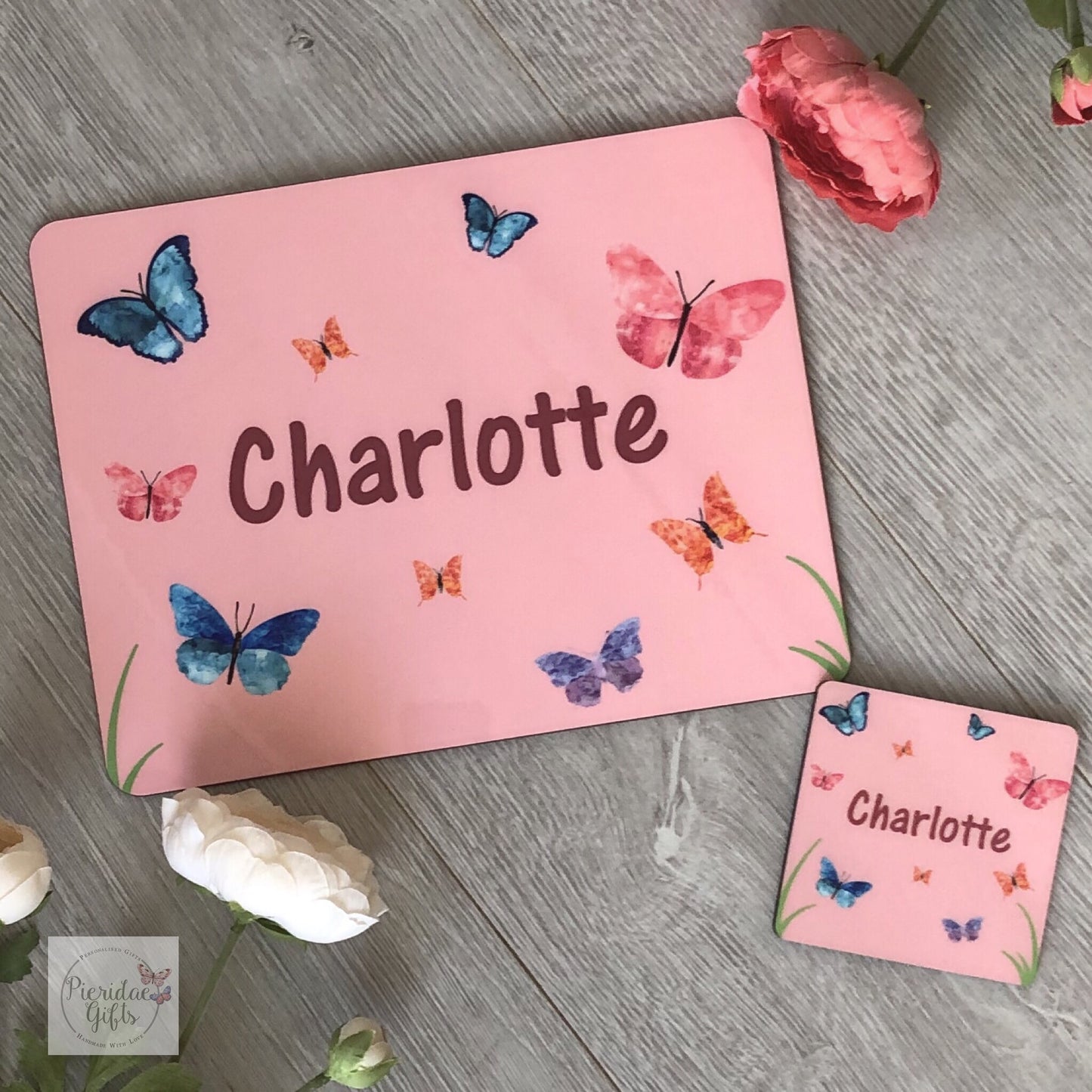 Personalised Children's Placemat and Coaster Set (Other designs available)