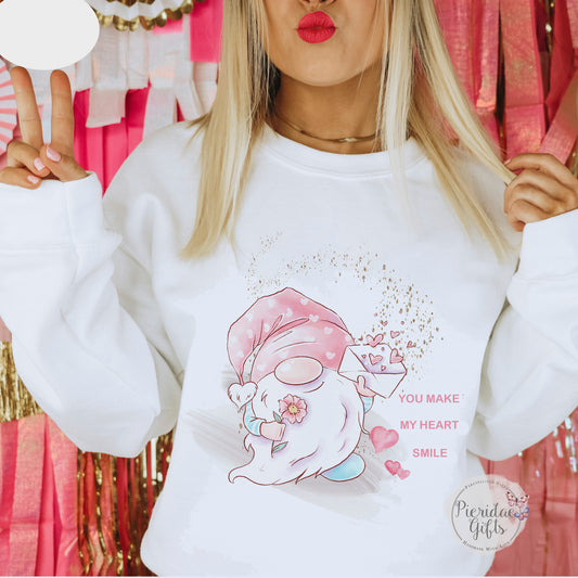 Valentine Gnome Sweater